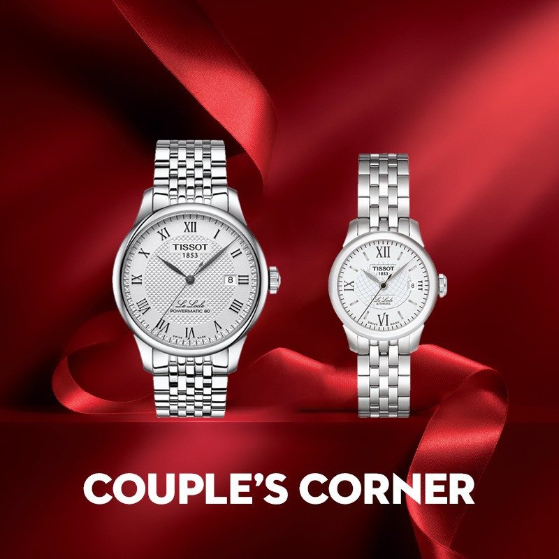  Tissot Couple watches