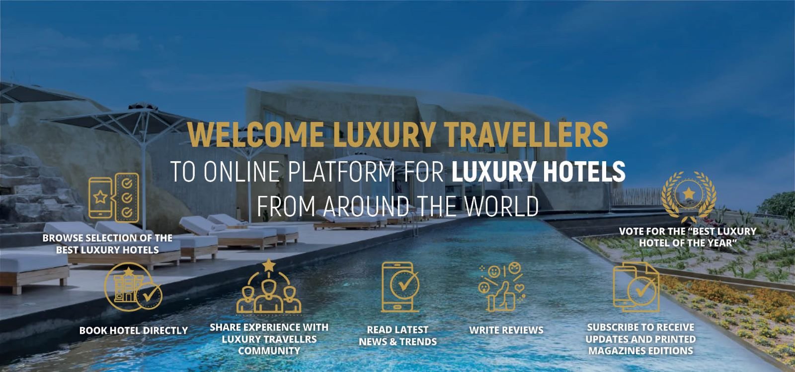 Luxury Hotels Magazines - Slider Images