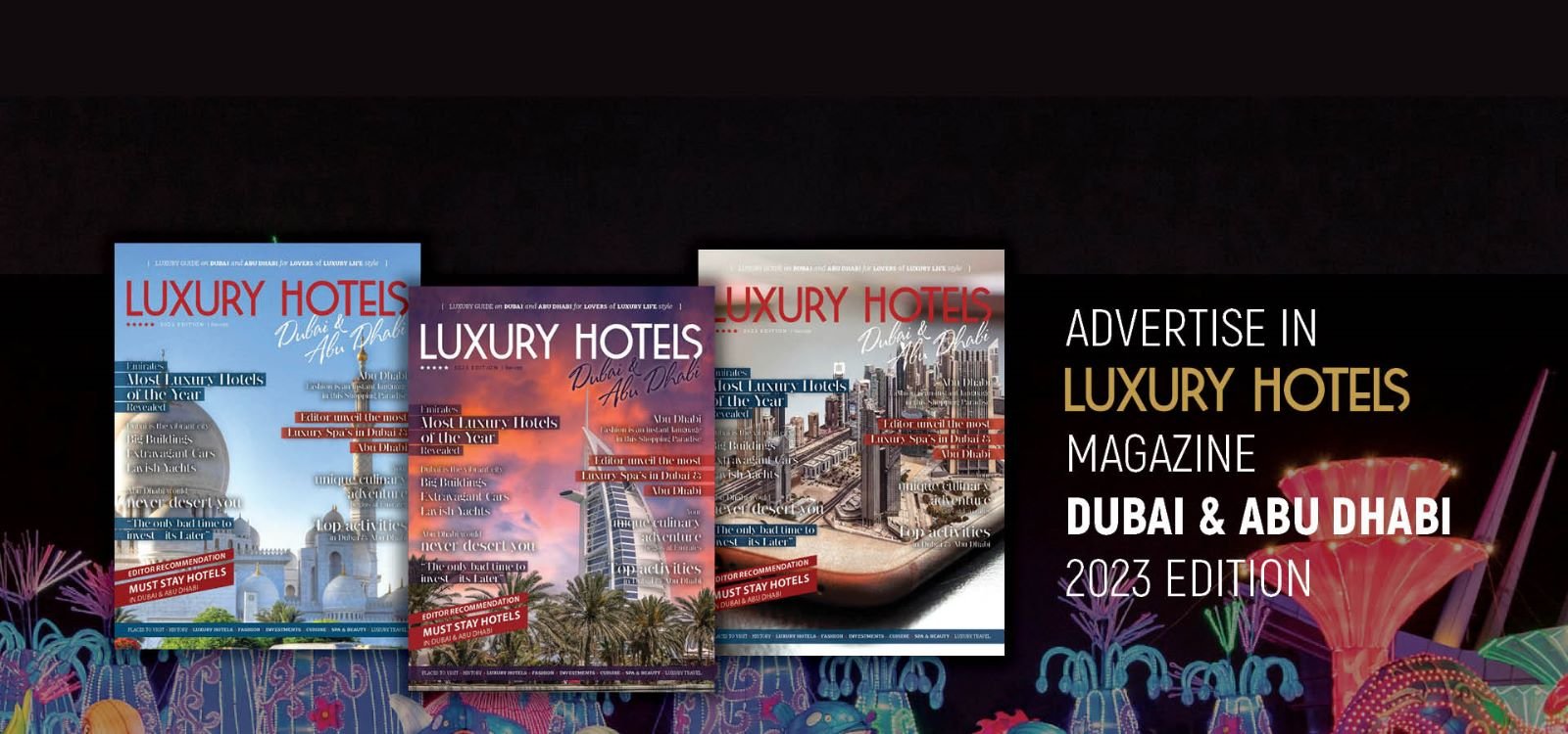 Luxury Hotels Magazines - Slider Images